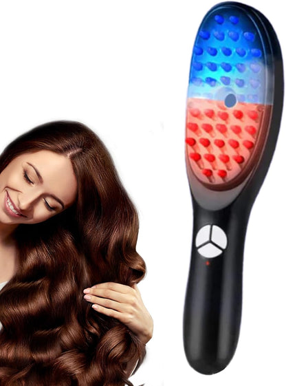 LumiBrush-Brosse de massage pour la pousse des cheuveux est bien plus encore